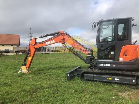 ATLAS AC 60 UF kotrógépe,  munkagép ATLAS AC 60 UF kotrógépe,  munkagép