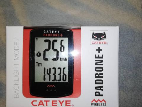 Cateye Padrone kilométeróra nagy kijelzővel,  vezeték nélküli,  háttérvilágítással eladó Cateye Padrone kilométeróra nagy kijelzővel,  vezeték nélküli,  háttérvilágítással eladó