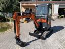 SHERPA WE15 Kubota mot. Zárt - mini forgó kotró ÚJ AKCIÓS AJÁNDÉK ADAPTEREKKEL
