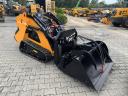 SHERPA 525T / 525TPlus gumihevederes rakodó Kubota motorral