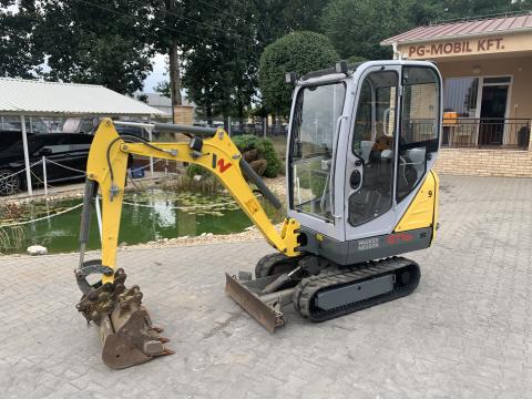 Wacker Neuson ET16 mini kotró + 3db kanál Wacker Neuson ET16 mini kotró + 3db kanál