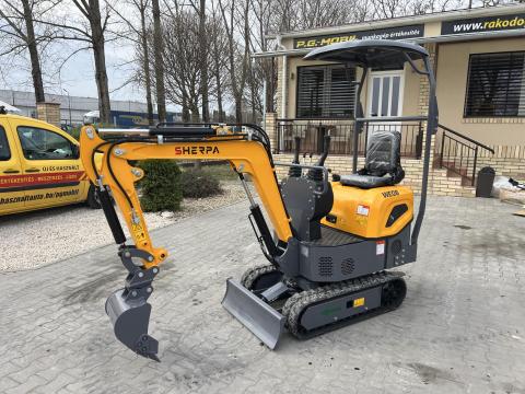 SHERPA WE08 mini forgó kotró ÚJ