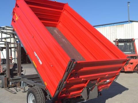 MAR-POL MJ típusú egy tengelyes pótkocsik 2500-3500-4500 kg teherbírással kedvező áron