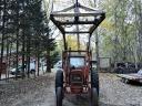 Belarus MTZ 50-es rakodóval,  80-as motorral üzemképes