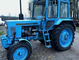 Belarus MTZ 80 nagyfülkés - piros rendszám - kevés üzemóra