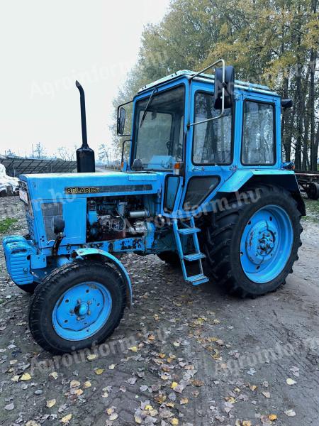 Belarus MTZ 80 nagyfülkés - piros rendszám - kevés üzemóra