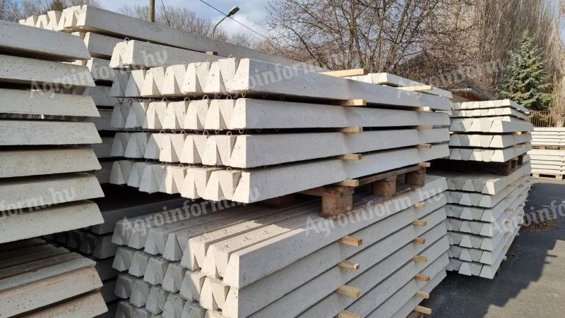 Betonoszlop kerítés építése vadháló drótfonat huzal oszlop kapu