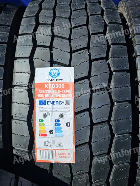 315/70R22,5 Leao húzó új TGK gumiabroncs szerb gyártású