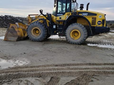 Komatsu WA380-7 homlokrakodó Komatsu WA380-7 homlokrakodó