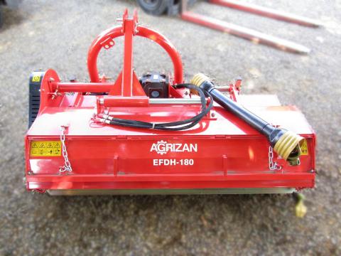 Szárzúzó, mulcsozó 180 cm-es, hidraulikus oldalmozgatással (kalapácsos, kardántengellyel) Szárzúzó, mulcsozó 180 cm-es, hidraulikus oldalmozgatással (kalapácsos, kardántengellyel)