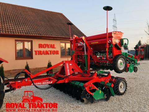 AGRO-MASZ ATO - 30 - Vetőgéptartó egységgel szerelt félig-függesztett rövidtárcsa AGRO-MASZ ATO - 30 - Vetőgéptartó egységgel szerelt félig-függesztett rövidtárcsa