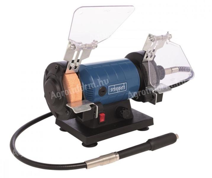 Köszörű, polírozó, flexidrive 3 az 1-ben, 120 W, köszörűkorong 75 mm * Scheppach HG35 *