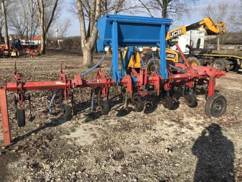 KSMK 6 Műtrágya adagolós sorközművelő kultivátor