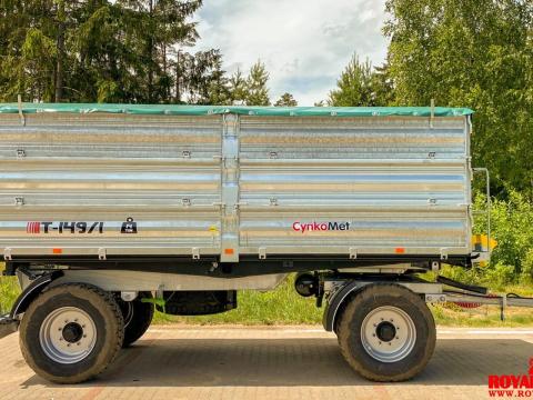 CYNKOMET 14 tonnás pótkocsi CYNKOMET 14 tonnás pótkocsi