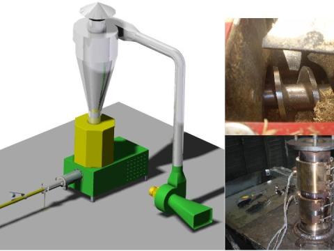 Csigás brikettálógép teljes gyártási műszaki dokumentációja,  és sok más