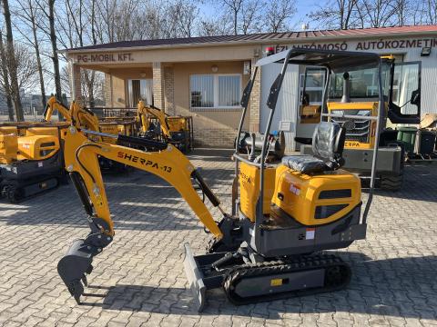 SHERPA WE13 Yanmar motoros mini kotró SHERPA WE13 Yanmar motoros mini kotró