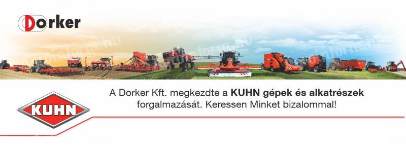 KUHN ALKATRÉSZEK KÉSZLETRŐL - DORKER KFT