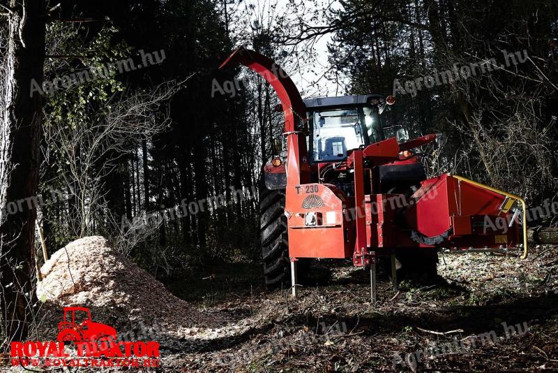 LINDDANA TP 230 KARDÁN HAJTÁSÚ ÁGDARÁLÓ RÖNKBEHÚZÓ CSÖRLŐVEL