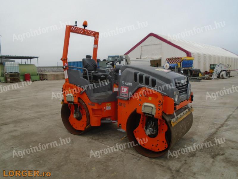 Hamm HD13 VV tandem henger