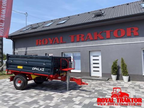 PALAZ 3.8T egytengelyes pótkocsi PALAZ 3.8T egytengelyes pótkocsi