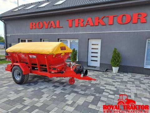 Lisicki N-062 vontatott só-,  homok-,  mész- és műtrágyaszóró Lisicki N-062 vontatott só-,  homok-,  mész- és műtrágyaszóró