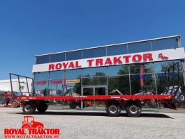 METAL-FACH 11,4 T bálaszállító pótkocsi