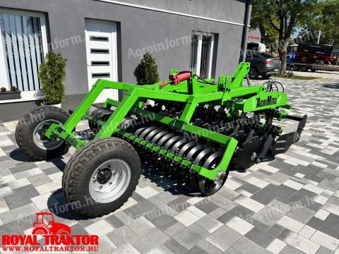 AGRIMETAL vontatott rövidtárcsa ékgyűrűs hengerrel AGRIMETAL vontatott rövidtárcsa ékgyűrűs hengerrel