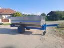 Szüretelőkocsi Inox 4000-L monopumpával Sopron-Tokaj