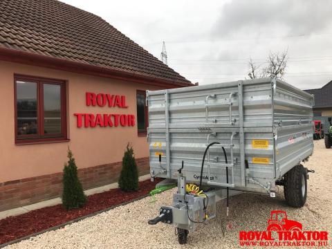 Cynkomet 3, 5T egytengelyes pótkocsi Cynkomet 3, 5T egytengelyes pótkocsi