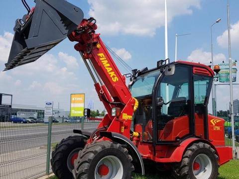 FIMAKS LT típusú törzscsuklós, teleszkópos rakodógépek FIMAKS LT típusú törzscsuklós, teleszkópos rakodógépek