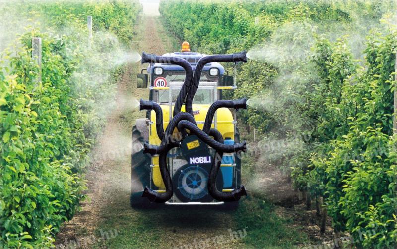 Nobili Octopus 43-400 O8P ültetvényes permetező – új, raktárról, országos szerviz
