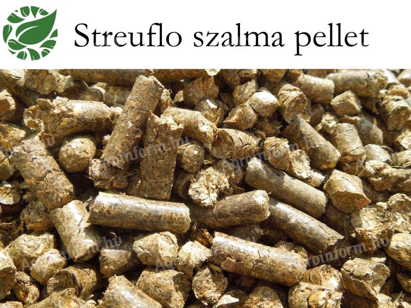 Streuflo szalma pellet