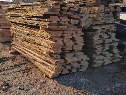 Tölgy fűrészárú