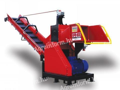 REMET RPE-200 elektromos ágaprító szállítószalaggal (18 m3/h) REMET RPE-200 elektromos ágaprító szállítószalaggal (18 m3/h)