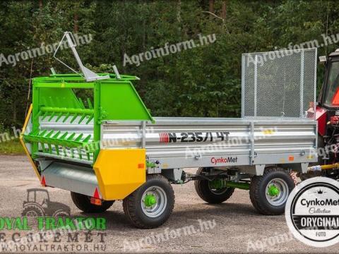 Új CYNKOMET 4 Tonnás Szerves trágyaszóró - 5 Év Garanciával Új CYNKOMET 4 Tonnás Szerves trágyaszóró - 5 Év Garanciával
