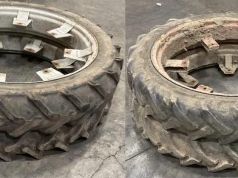 Kleber 8, 3/8 R36 Dunlop 9,5 44 művelőkerék szett Kleber 8, 3/8 R36 Dunlop 9,5 44 művelőkerék szett