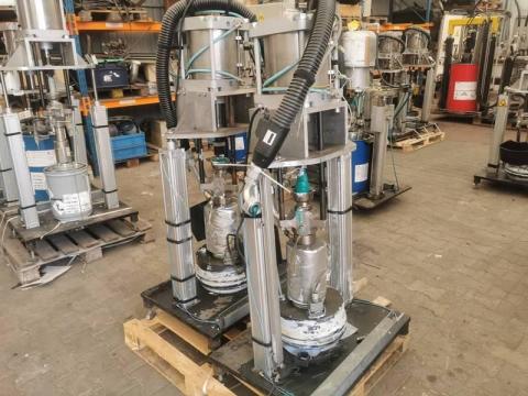 FESTO vödrös anyag kinyomó gép FESTO vödrös anyag kinyomó gép