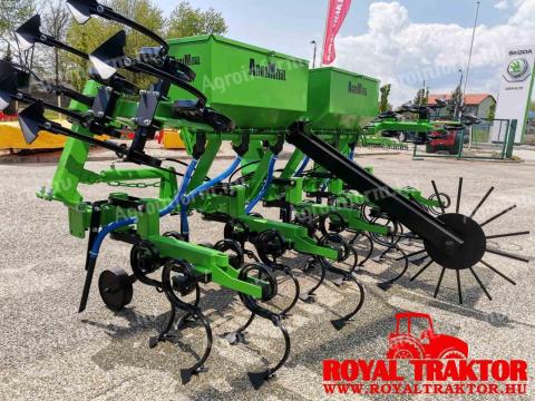 AGRIMETAL - 6 SOROS SORKÖZMŰVELŐ KULTIVÁTOR SZEMES MŰTRÁGYASZÓRÓVAL AGRIMETAL - 6 SOROS SORKÖZMŰVELŐ KULTIVÁTOR SZEMES MŰTRÁGYASZÓRÓVAL