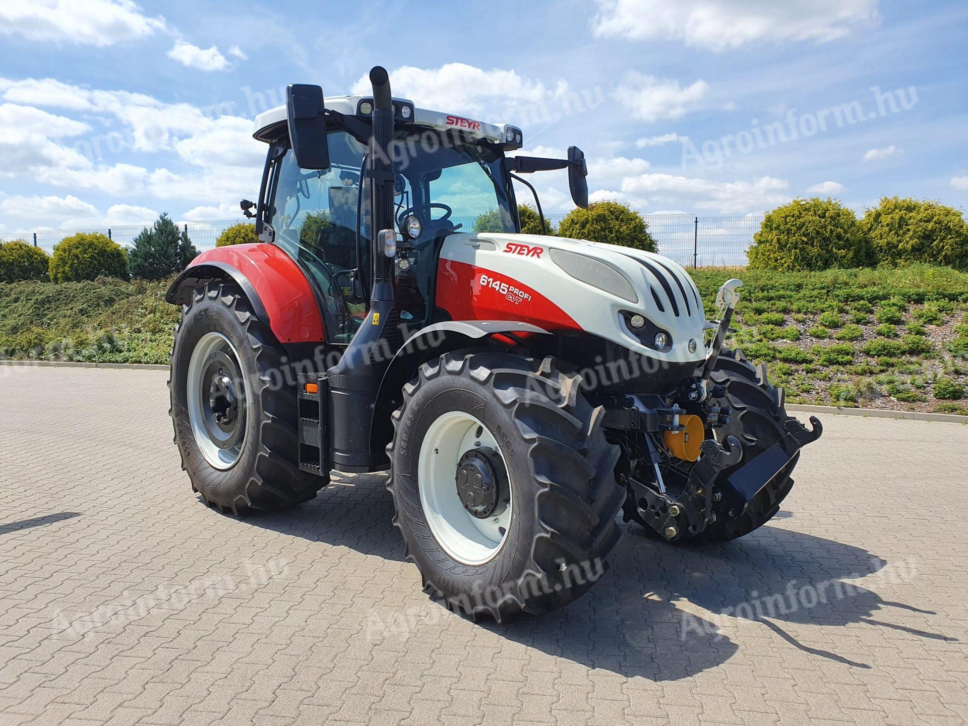 STEYR Profi 6145 CVT traktor - Agro-Tipp Kft. 2157336G - Tolna vármegye ...