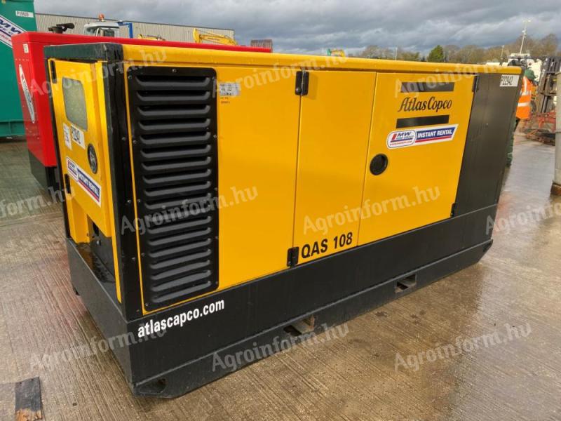 Atlas Copco QAS108 áramfejlesztő agregátor