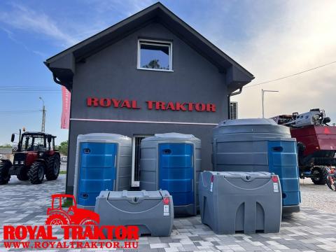 DUPLAFALÚ ÜZEMANYAG TARTÁLYOK A ROYAL TRAKTOR-NÁL DUPLAFALÚ ÜZEMANYAG TARTÁLYOK A ROYAL TRAKTOR-NÁL