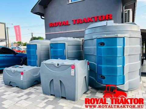 DUPLAFALÚ ÜZEMANYAG TARTÁLYOK A ROYAL TRAKTOR-NÁL DUPLAFALÚ ÜZEMANYAG TARTÁLYOK A ROYAL TRAKTOR-NÁL