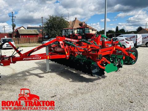 ÚJ AGRO-MASZ BT40H VONTATOTT RÖVIDTÁRCSA ÉKGYŰRŰS HENGERREL ÚJ AGRO-MASZ BT40H VONTATOTT RÖVIDTÁRCSA ÉKGYŰRŰS HENGERREL