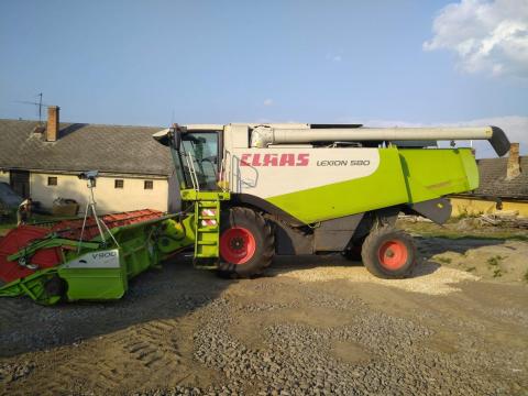 Claas Lexion 580 gabonakombájn Claas Lexion 580 gabonakombájn