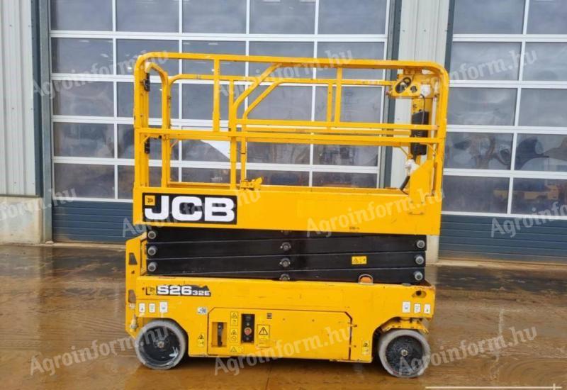 JCB S2630E önjáró ollós emelőállvány 10,1 m