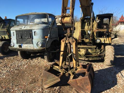 Weimar T174/2 rakodó és IFA W50 tehergépjármű eladó Weimar T174/2 rakodó és IFA W50 tehergépjármű eladó