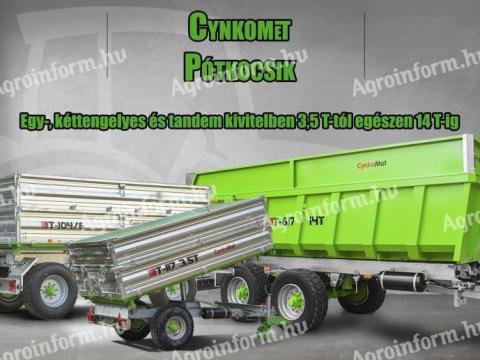 CYNKOMET PÓTKOCSIK - RAKTÁRKÉSZLETRŐL CYNKOMET PÓTKOCSIK - RAKTÁRKÉSZLETRŐL