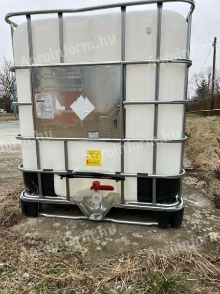 IBC 1000 literes tartályok eladók szállítással