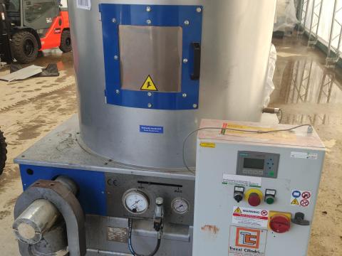 Trezzi Cilindri Power PB 60 brikettáló bemutatógép raktárról Trezzi Cilindri Power PB 60 brikettáló bemutatógép raktárról