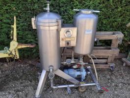 Kovaföld szűrő Inox szivattyúval Sopronban és Tokajban